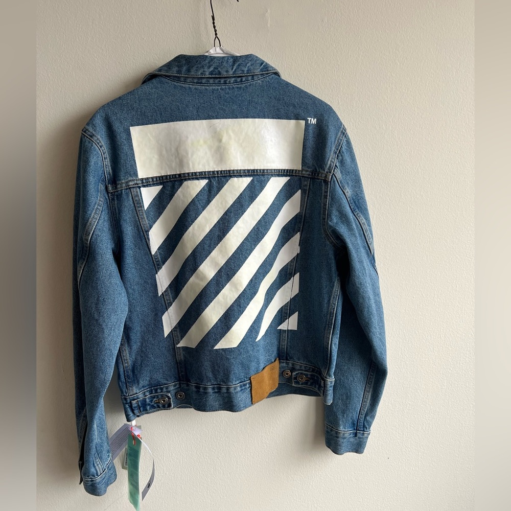 Authentic Off White Jean Jacket BNWT
